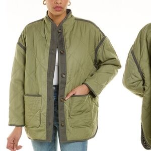 Blank NYC Reversible Reversible quilted Puffer Jacket